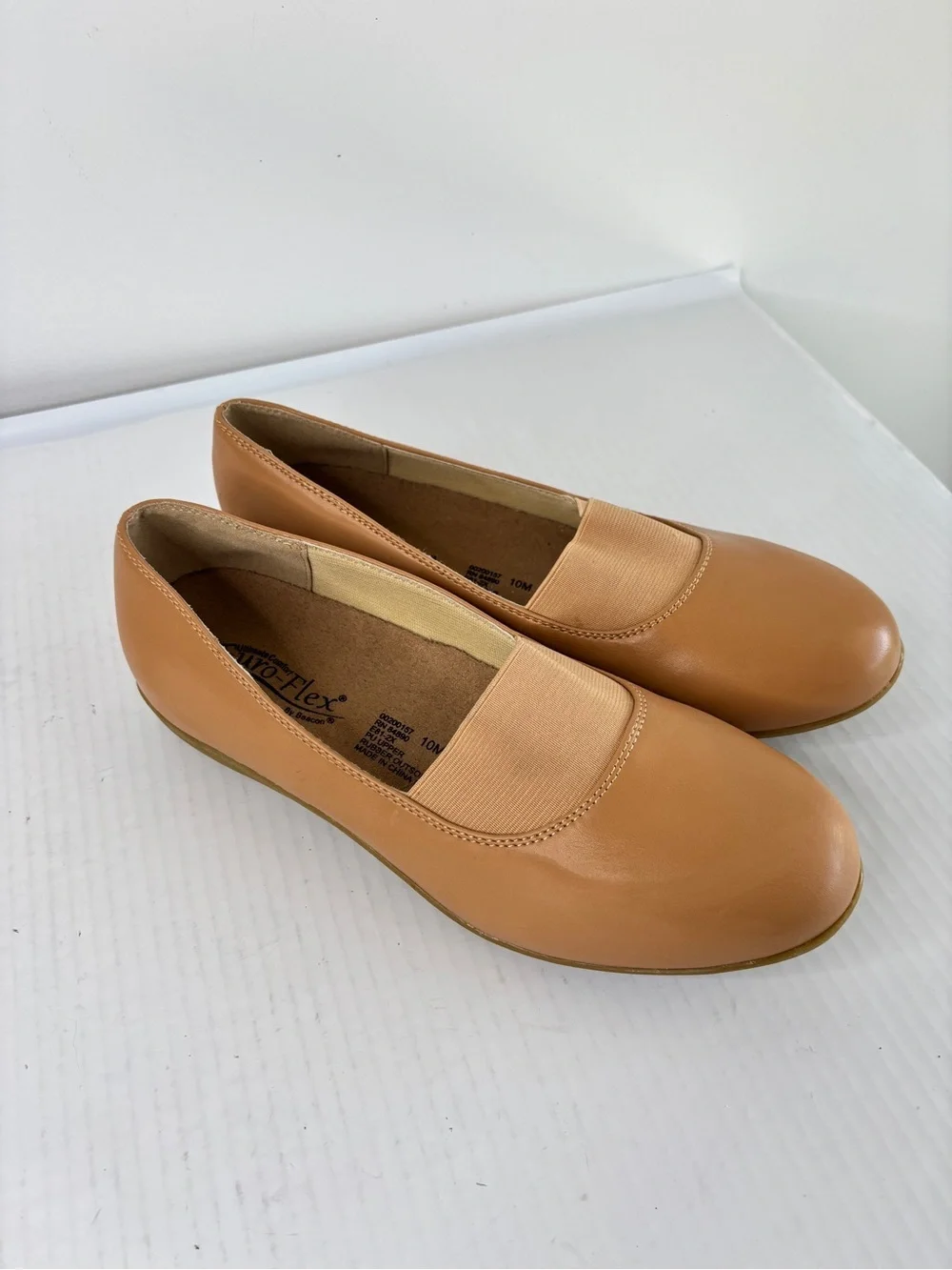 Beacon Euro-Flex Women's Adele Camel 10 M Slip On Ultimate Comfort Shoes NEW